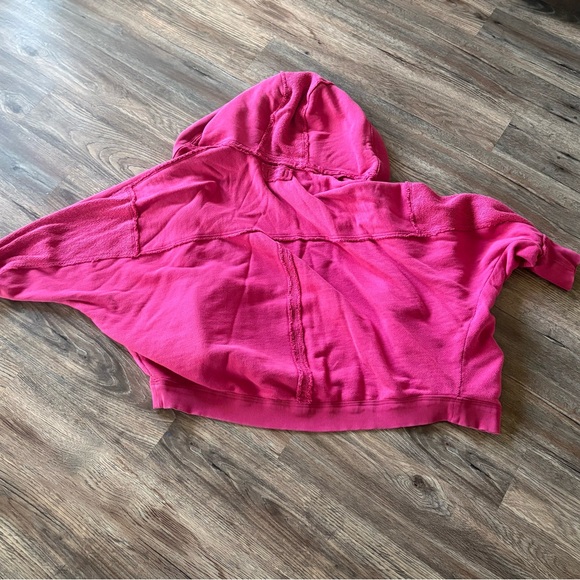 Free People Pink Hooded Jacket - Picture 4 of 8